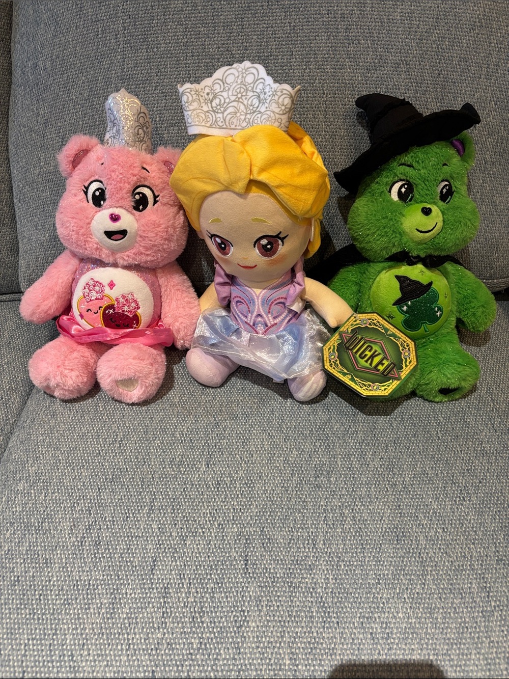 Wicked plushies x 3!